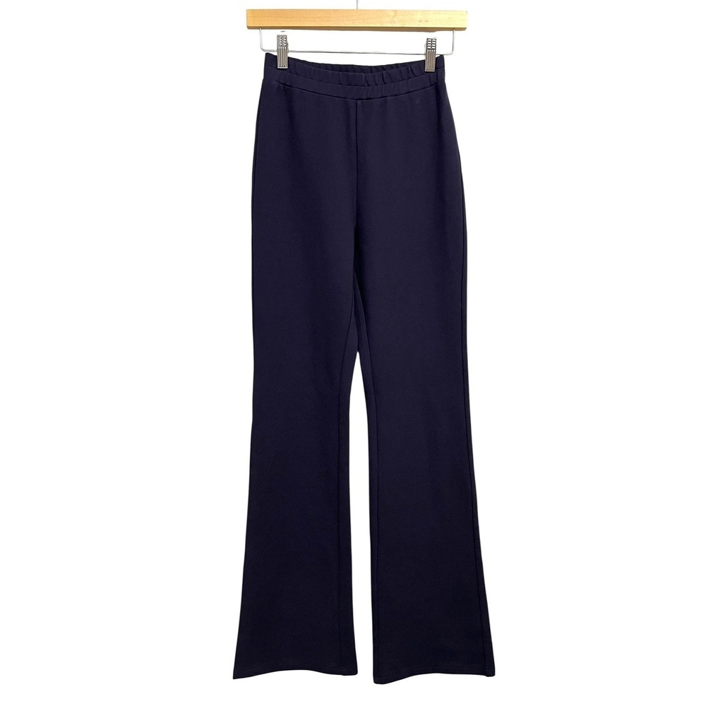 Anonyme Designers Comfort Pam Trouser Pants Womens 2 Blue Straight Leg Pull On‎